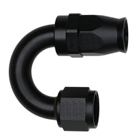 Thumbnail for DeatschWerks 10AN Female Flare Swivel 180-Degree Hose End PTFE - Anodized Matte Black
