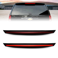 Thumbnail for ANZO 2007-2014 Chevrolet Suburban 1500 LED 3rd Brake Light Black Housing Smoke Lens w/ Spoiler 1pc