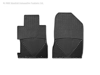 Thumbnail for WeatherTech 06-11 Honda Civic Coupe / Si Coupe Front Rubber Mats - Black