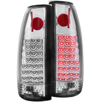 Thumbnail for ANZO 1999-2000 Cadillac Escalade LED Taillights Chrome
