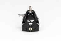Thumbnail for DeatschWerks DWR1000iL In-Line Adjustable Fuel Pressure Regulator - Black
