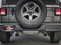 Thumbnail for aFe Rebel Series 2.5in 409 SS Cat-Back Exhaust w/ Polished Tips 2018+ Jeep Wrangler (JL) V6 3.6L