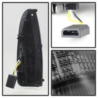 Thumbnail for xTune Ford Superduty F250-F650 03-07 Amber LED Mirror Signal Lens - Smoke ACC-LED-FDSD99-MR-SM