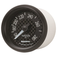 Thumbnail for Autometer GT Series 52mm Mechanical 140-280 Deg F Water Temperature Gauge
