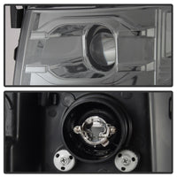 Thumbnail for Spyder Chevy Silverado 1500 07-13 Version 3 Projector Headlights - Smoke PRO-YD-CS07V3-LBDRL-SM