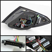 Thumbnail for Spyder Mercedes Benz W204 C-Class 08-11 LED Tail Lights Incandescent only - Blk ALT-YD-MBZC08-LED-BK