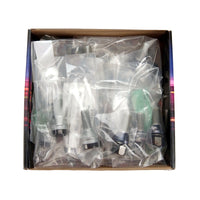 Thumbnail for McGard 5 Lug Hex Install Kit w/Locks (Cone Seat Bolt) M14X1.5 / 17mm Hex / 30.5mm Shank L. - Black