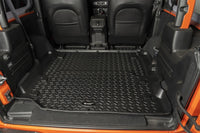 Thumbnail for Rugged Ridge Floor Liner Kit Black F/R/Full Cargo 18-20 Jeep Wrangler JL 2Dr
