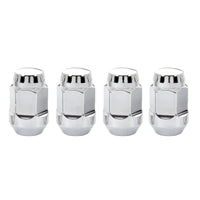 Thumbnail for McGard Hex Lug Nut (Cone Seat Bulge Style) 7/16-20 / 3/4 Hex / 1.45in. Length (4-Pack) - Chrome