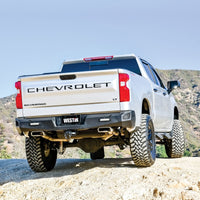 Thumbnail for Westin 19-20 Chevy Silverado 1500 Pro-Series Rear Bumper - Textured Black