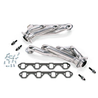 Thumbnail for 1979-1993 MUSTANG 351 SWAP 1-5/8 SHORTY HEADERS (POLISHED SILVER CERAMIC)