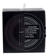 Thumbnail for Spectre Adjustable Conical Air Filter 2-1/2in. Tall (Fits 3in. / 3-1/2in. / 4in. Tubes) - Blue