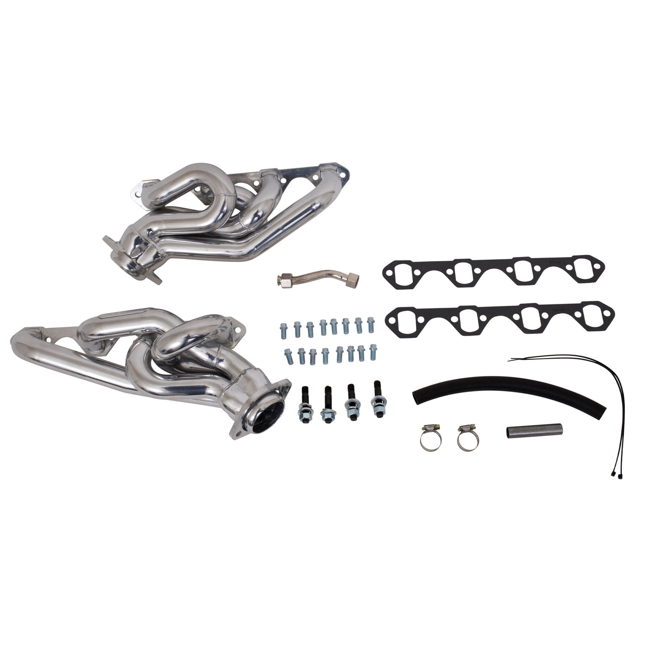 1994-1995 MUSTANG 5.0 1-5/8 EQUAL LENGTH SHORTY HEADERS (POLISHED SILVER CERAMIC)