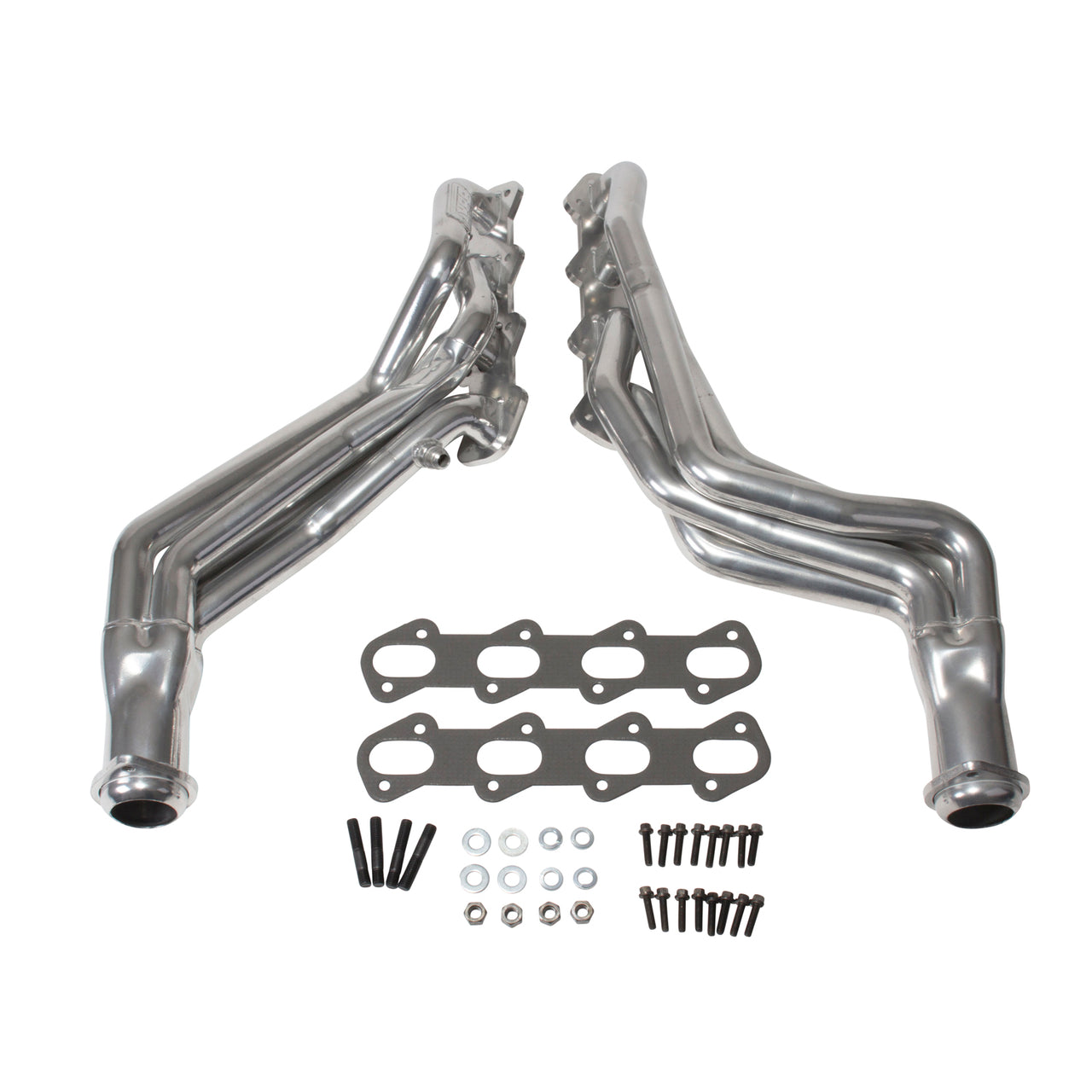 1999-2004 MUSTANG COBRA/MACH1 - 1-5/8 LONG TUBE HEADERS (POLISHED SILVER CERAMIC)