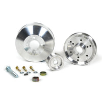 Thumbnail for 1996-2001 MUSTANG GT/COBRA 3 PC UNDER DRIVE PULLEY KIT (ALUMINUM)