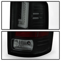 Thumbnail for Spyder GMC Sierra 14-16 LED Tail Lights Black Smoke ALT-YD-GS14-LBLED-BSM