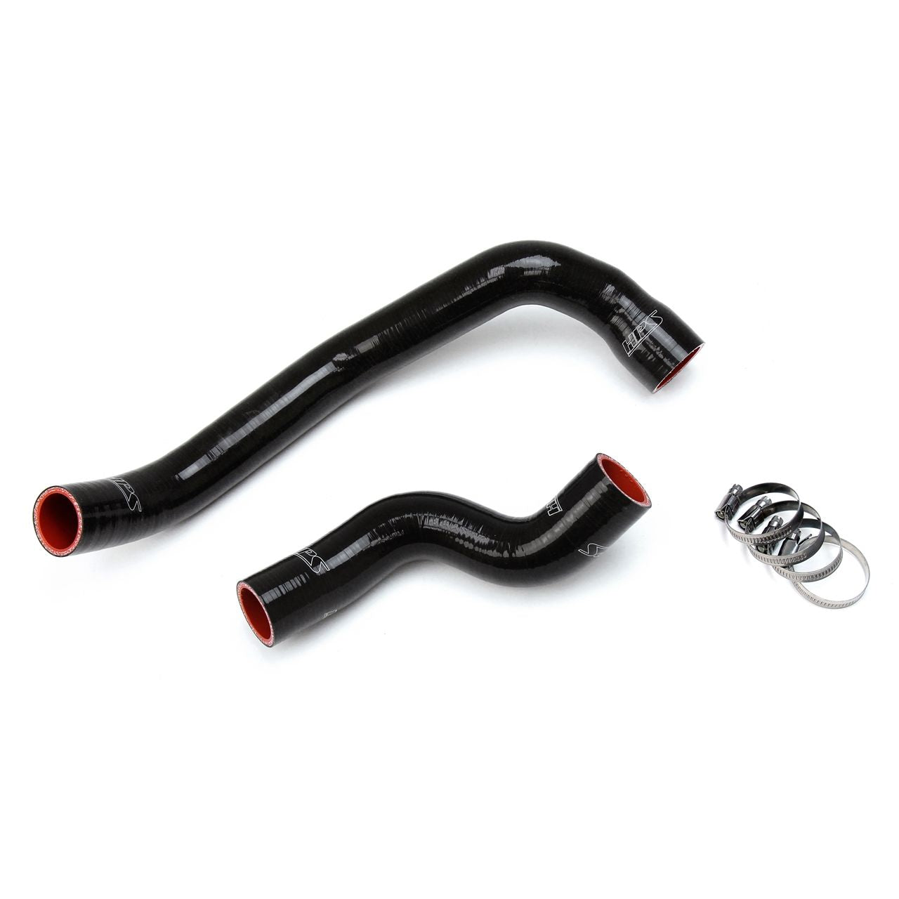 HPS Black Reinforced Silicone Radiator Hose Kit Coolant for Nissan 89-94 Skyline GTR R32 RB26DETT Twin Turbo