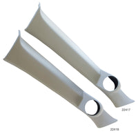 Thumbnail for AutoMeter Gauge Mount A-Pillar Full Single 2-5/8in. Gray Honda Civic (2Dr.) 92-95 Eg