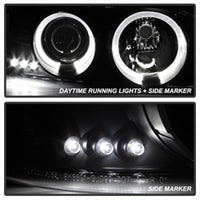 Thumbnail for Spyder GMC Sierra 1500/2500/3500 99-06 Projector Headlights LED Halo LED Black PRO-YD-CDE00-HL-BK