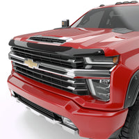 Thumbnail for EGR 2020+ Chevy Silverado HD Superguard Hood Shield (301881) - Dark Smoke