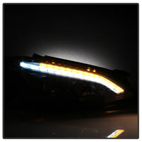 Thumbnail for Spyder Mercedes W221 S Class 07-09 Headlights - HID Model Only - Black PRO-YD-MBW22107-HID-DRL-BK