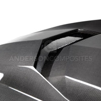 Thumbnail for Anderson Composites 2016+ Type-AZ Camaro Double Sided Fiber Hood