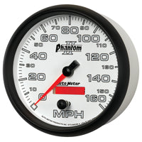Thumbnail for Autometer Phantom II 5in Electrical Programmable Speedometer 150MPH