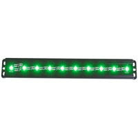 Thumbnail for ANZO Universal 12in Slimline LED Light Bar (Green)