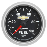 Thumbnail for Autometer Performance Parts 52mm 0-100psi Fuel Pressure COPO Camaro Gauge Pack