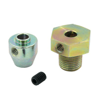 Thumbnail for Autometer Thermocouple Fitting Kit 1/8in NPT Male w/ Set Screw and Band Clamp