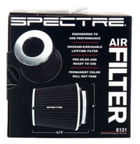 Thumbnail for Spectre Adjustable Conical Air Filter 5-1/2in. Tall (Fits 3in. / 3-1/2in. / 4in. Tubes) - Black