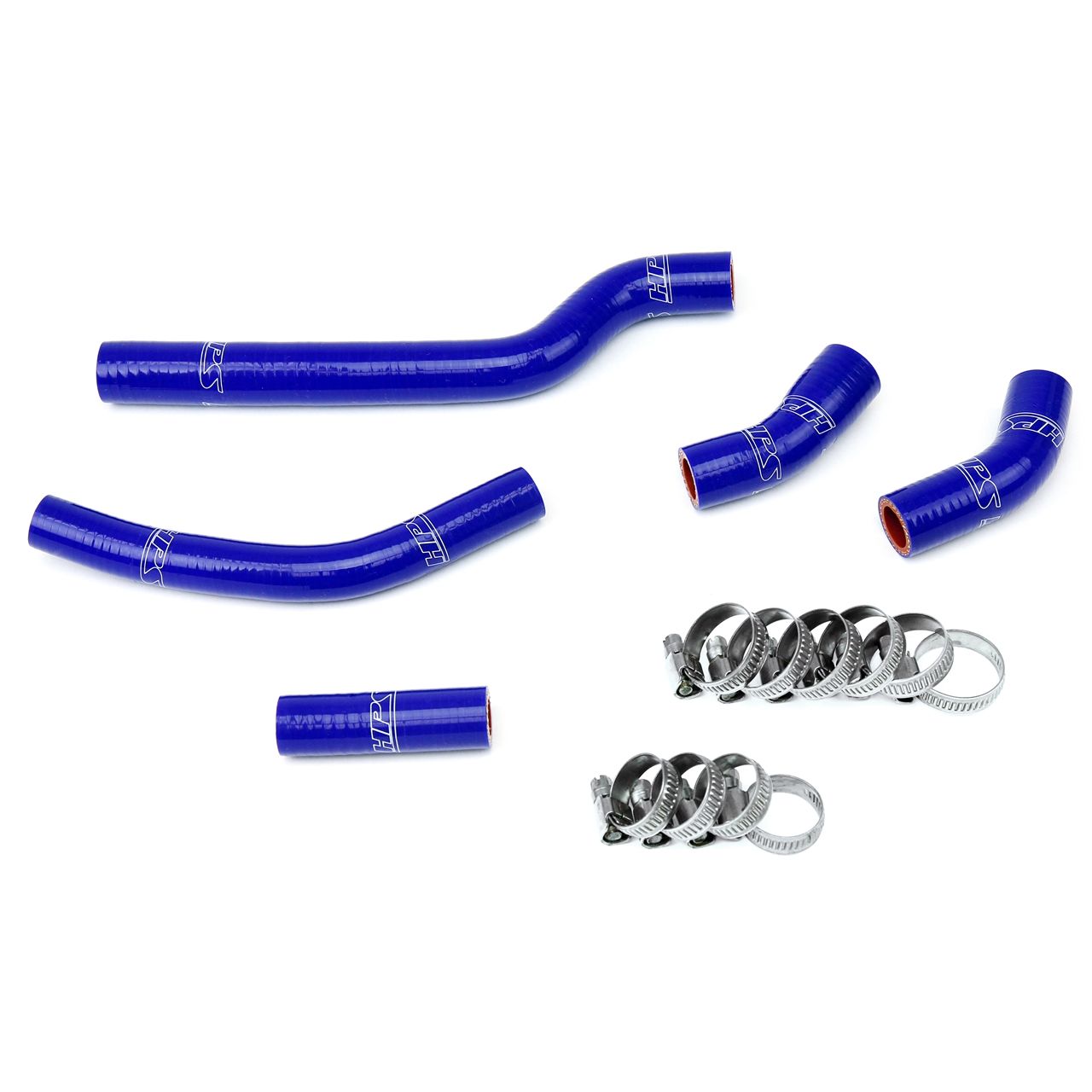 HPS Blue Reinforced Silicone Radiator Hose Kit Coolant for Yamaha 07-09 WR250F