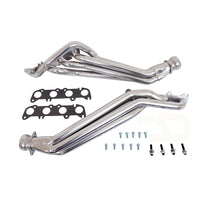 Thumbnail for 2011-2021 MUSTANG GT 1-3/4 LONG TUBE HEADERS (POLISHED SILVER CERAMIC)