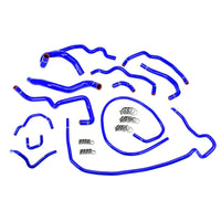 Thumbnail for HPS Blue Reinforced Silicone Radiator + Heater Hose Kit Coolant for Mazda 10-13 Mazdaspeed 3 2.3L Turbo