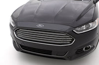 Thumbnail for AVS 13-16 Ford Fusion (Grille Fascia Mount) Aeroskin Low Profile Acrylic Hood Shield - Smoke