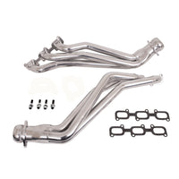 Thumbnail for 2011-2017 MUSTANG V6 1-3/4 LONG TUBE HEADERS- (POLISHED SILVER CERAMIC)