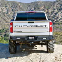 Thumbnail for Westin 19-20 Chevy Silverado 1500 Pro-Series Rear Bumper - Textured Black