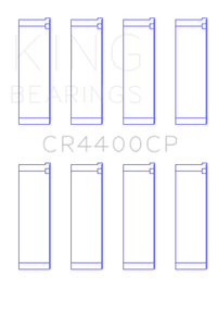 Thumbnail for King Honda R18A1 1.8L SOHC Connecting Rod Bearing Set