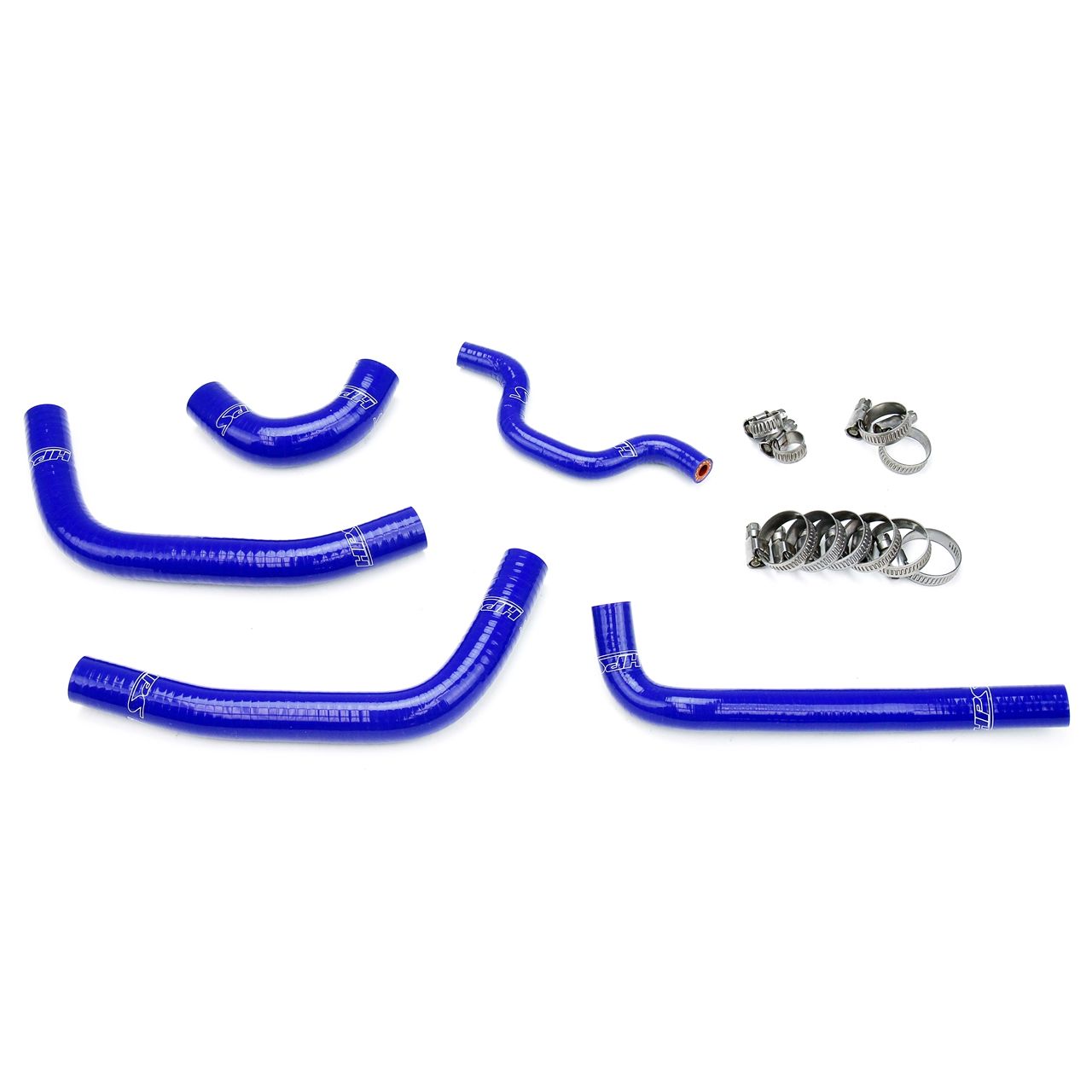 HPS Blue Reinforced Silicone Radiator Hose Kit Coolant for Kawasaki 09-10 KX250F