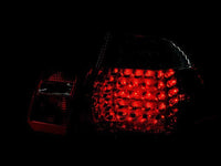 Thumbnail for ANZO 1999-2001 BMW 3 Series E46 LED Taillights Red/Clear 4pc