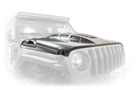 Thumbnail for DV8 Offroad 18+ Jeep JL Heat Dispersion Hood - Primer Black