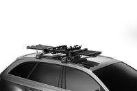 Thumbnail for Thule SnowPack M Ski/Snowboard Rack (Up to 4 Pair Skis/2 Snowboards) - Black/Silver