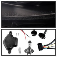 Thumbnail for Spyder BMW E46 3-Series 02-05 4DR Projector Headlights 1PC LED Halo Blk PRO-YD-BMWE4602-4D-AM-BK