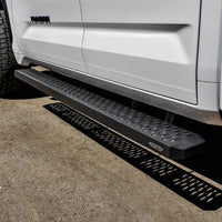 Thumbnail for Westin Grate Steps Running Boards 79 in - Textured Black