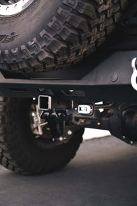 Thumbnail for DV8 Offroad 07-21 Jeep Wrangler (JK/JL) Bolt-On Hitch w/ Lights