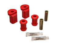 Thumbnail for Energy Suspension 79-84 Volkswagen Rabbit Red Front Control Arm Bushing Set