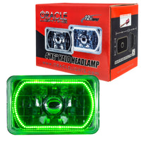 Thumbnail for Oracle Pre-Installed Lights 4x6 IN. Sealed Beam - Green Halo SEE WARRANTY