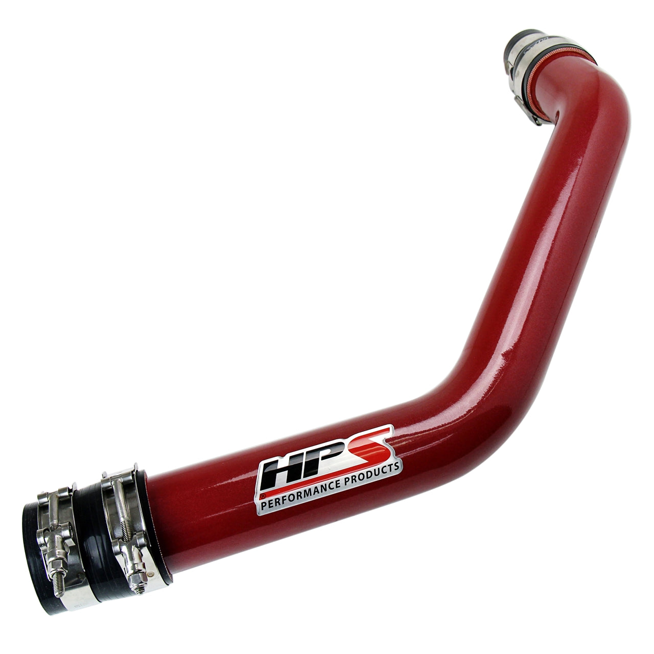 HPS Red 2.5" Upper Intercooler Pipe UICP for 08-15 Mitsubishi Lancer EVO X Turbo