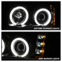 Thumbnail for Spyder Chevy Silverado 1500 03-06 Projector HeadlightsCCFLHalo LED Blk High H1 PRO-YD-CS03-CCFL-BK