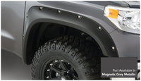 Thumbnail for Bushwacker 16-18 Toyota Tundra Fleetside Pocket Style Flares 4pc - Magnetic Grey